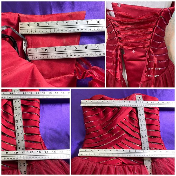 📌Alfred Angelo Prom -Sweet 16- Quensinata Princess Gown - Ball  - Formal Dress - Picture 7 of 16